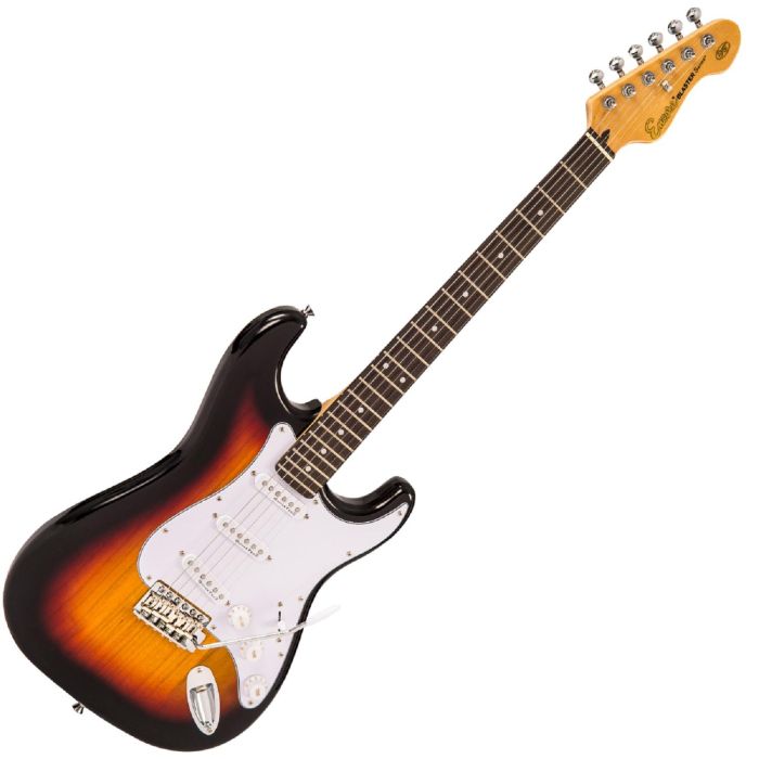 Encore E6 Electric Guitar - 3 Tone Sunburst