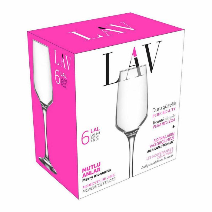 Set de Copas LAV Lal (6 Unidades) (6 pcs) 1 Set de Copas LAV Lal (6 Unidades) (6 pcs) 1
