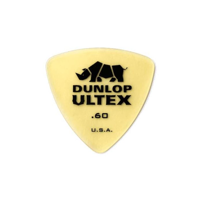 Pack 6 Púas Ultex® Triangle Amber - 0.60 Mm