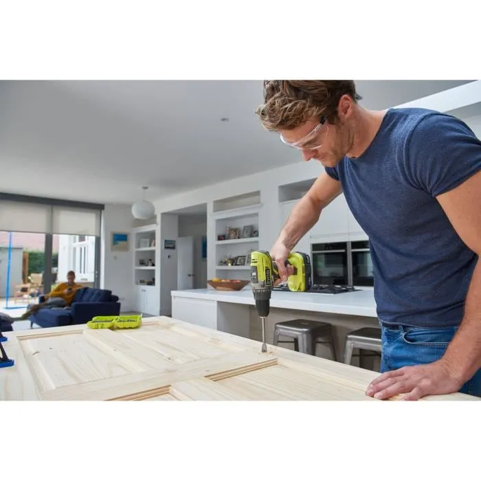 Ryobi RYO4058546562878 Taladro-Destornillador Brushless, Amoladora 115mm, Sierra de Calar, 2 Baterías 4Ah y 2Ah, Cargador y Bolsa 2 Ryobi RYO4058546562878 Taladro-Destornillador Brushless, Amoladora 115mm, Sierra de Calar, 2 Baterías 4Ah y 2Ah, Cargador y Bolsa 2