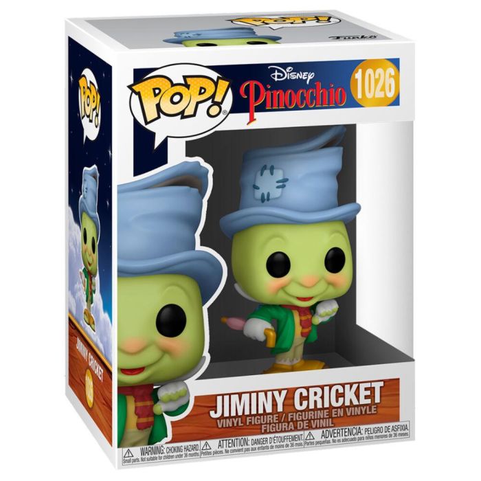 Figura POP Disney Pinocho Street Jiminy Cricket 2 Figura POP Disney Pinocho Street Jiminy Cricket 2