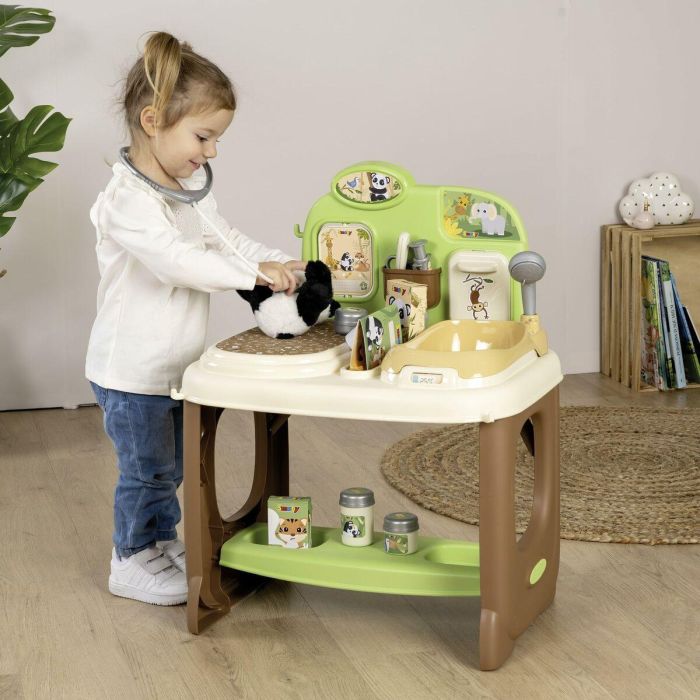 Smoby SMO3032163404064 Centro Veterinario Zoológico con 1 Peluche Panda y Múltiples Accesorios para Juego de Rol Interactivo 4 Smoby SMO3032163404064 Centro Veterinario Zoológico con 1 Peluche Panda y Múltiples Accesorios para Juego de Rol Interactivo 4