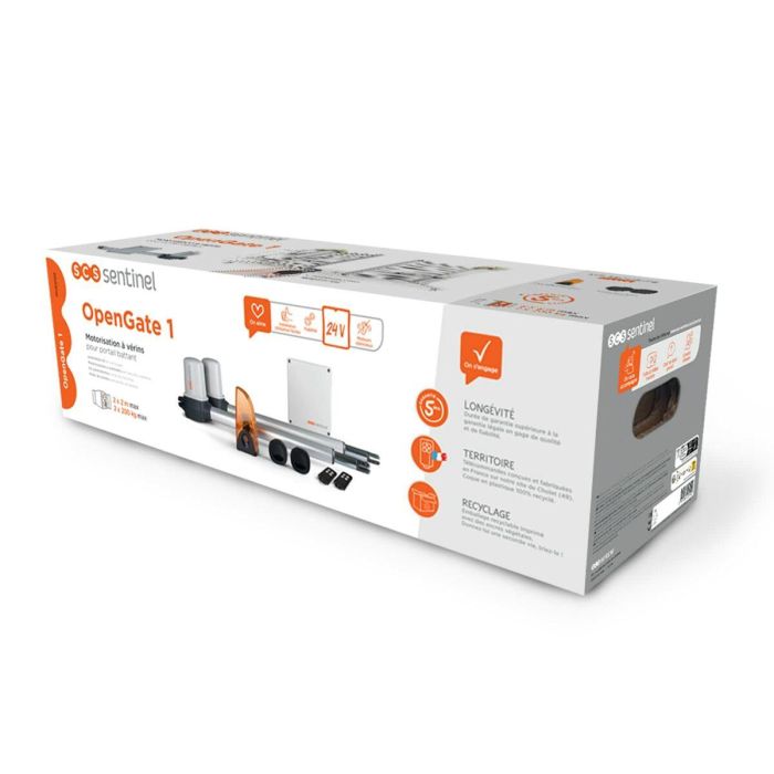 SCS SENTINEL OpenGate 1 Motorización 24V con cilindros para cancela batiente 2 SCS SENTINEL OpenGate 1 Motorización 24V con cilindros para cancela batiente 2