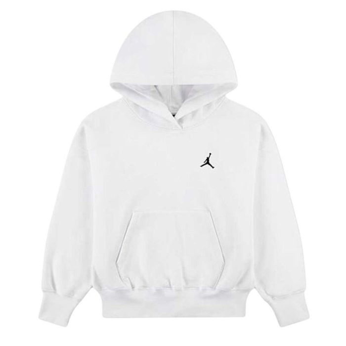 Sudadera con Capucha Niña Jordan Wj Brkn Flc Po Hoodie Blanco 0 Sudadera con Capucha Niña Jordan Wj Brkn Flc Po Hoodie Blanco 0