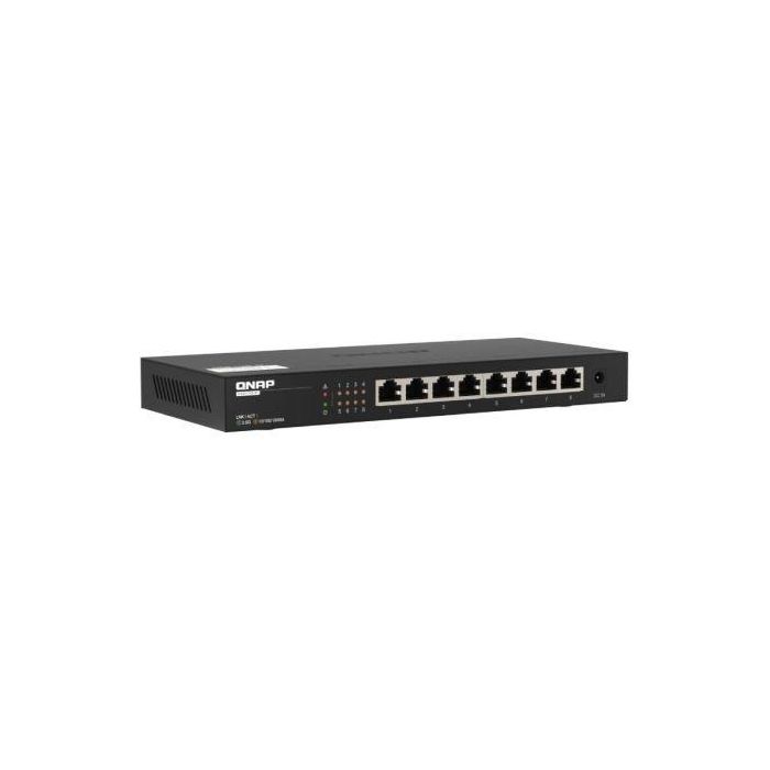 QNAP QSW-1108-8T Switch de Red Multi-Gigabit 8 Puertos RJ-45 2.5GbE, No Gestionable, Plug & Play, Silencioso, Detección de bucles 1 QNAP QSW-1108-8T Switch de Red Multi-Gigabit 8 Puertos RJ-45 2.5GbE, No Gestionable, Plug & Play, Silencioso, Detección de bucles 1