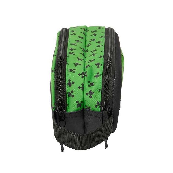 Safta Portatodo Doble 3D Minecraft 21x8x6 cm