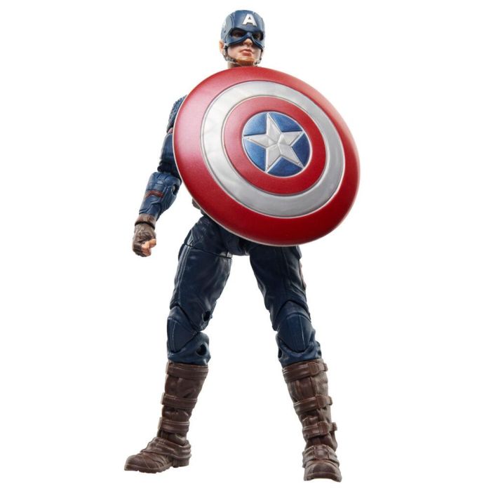 Hasbro G0607 Figura Coleccionable Capitán América Marvel Legends Avengers: Endgame 15 cm Articulada 4 Accesorios 6 Hasbro G0607 Figura Coleccionable Capitán América Marvel Legends Avengers: Endgame 15 cm Articulada 4 Accesorios 6