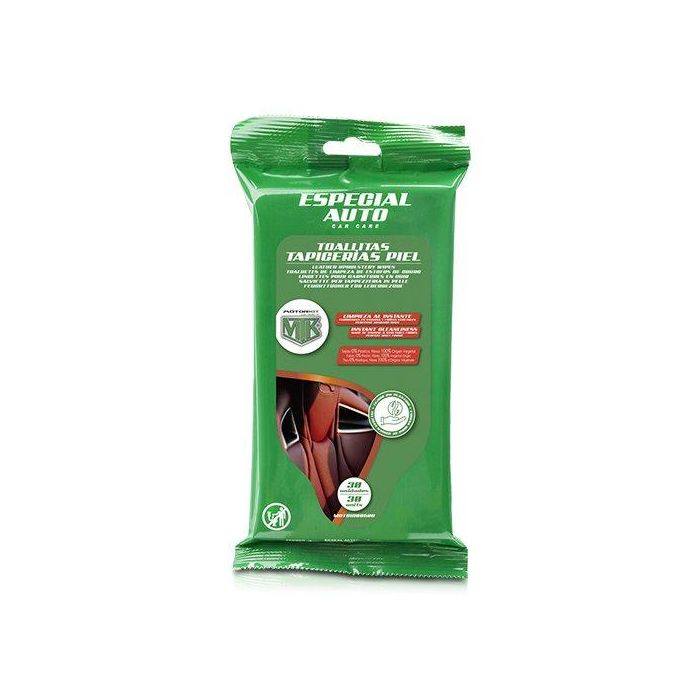 MOTBIO Toallitas Limpia Tapicerías Piel MOTBIO00608 - Biodegradables, Limpieza Rápida y Eficaz, Tejido 100% Respetuoso con el Medio Ambiente 0 MOTBIO Toallitas Limpia Tapicerías Piel MOTBIO00608 - Biodegradables, Limpieza Rápida y Eficaz, Tejido 100% Respetuoso con el Medio Ambiente 0