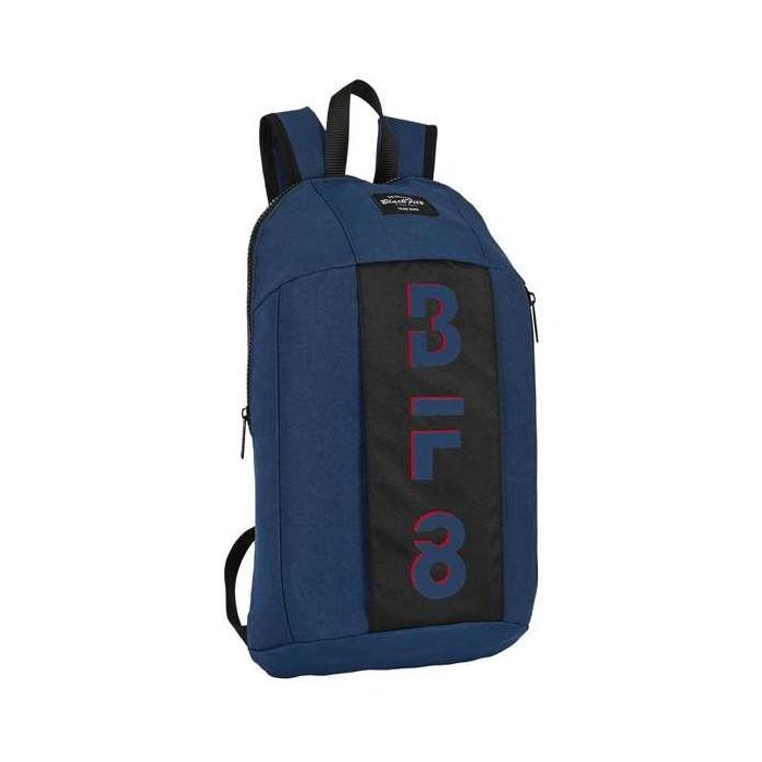 Mochila Infantil BlackFit8 Urban Mini Negro Azul marino (22 x 39 x 10 cm) Mochila Infantil BlackFit8 Urban Mini Negro Azul marino (22 x 39 x 10 cm)