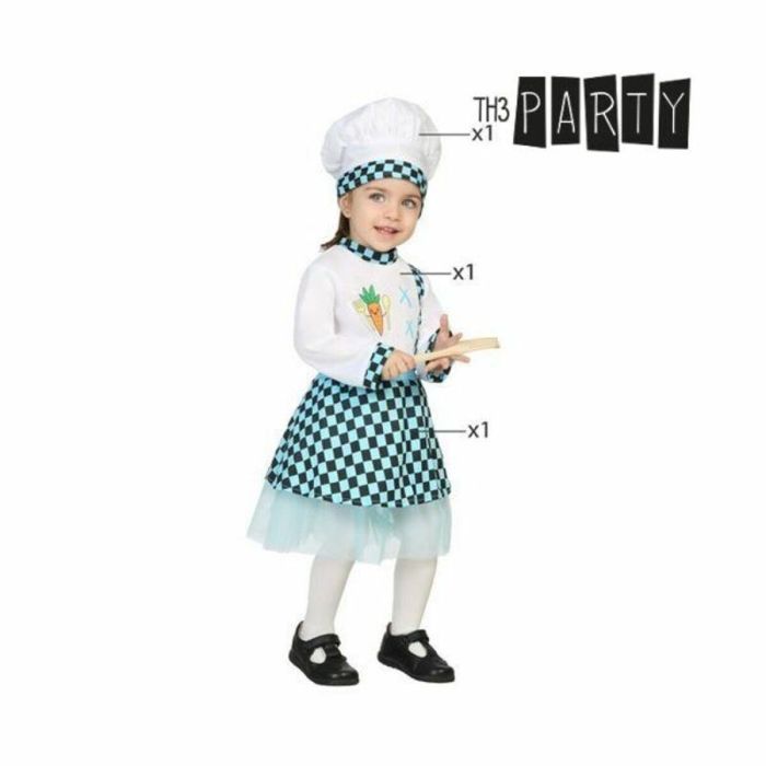 Disfraz para Bebés Cocinera (3 pcs) 8 Disfraz para Bebés Cocinera (3 pcs) 8