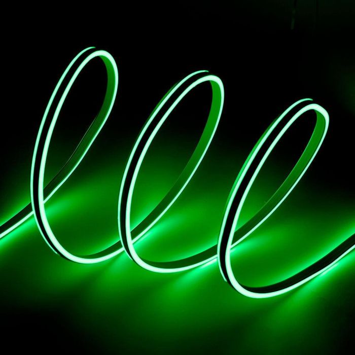 Tira LED Manguera "Neon Flex" 6W 6000ºK 220VAC 8x18mm Doble 120xSMD2835 6W/M x1M 40.000H  [HO-NSPVC8x16DOY220CW] 7