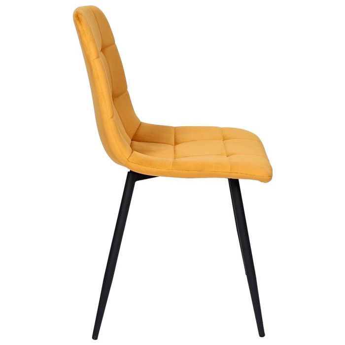 Silla Mateo Amarillo Mostaza Home Deco Factory 2