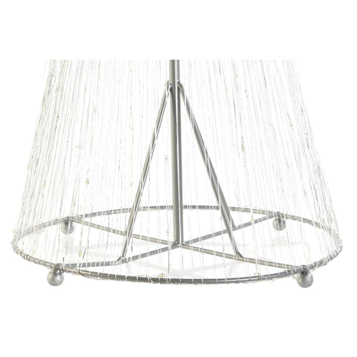 DKD Home Decor Decoración Luminosa Navidad Tradicional Plateado LED Metal 25 x 60 x 25 cm 1