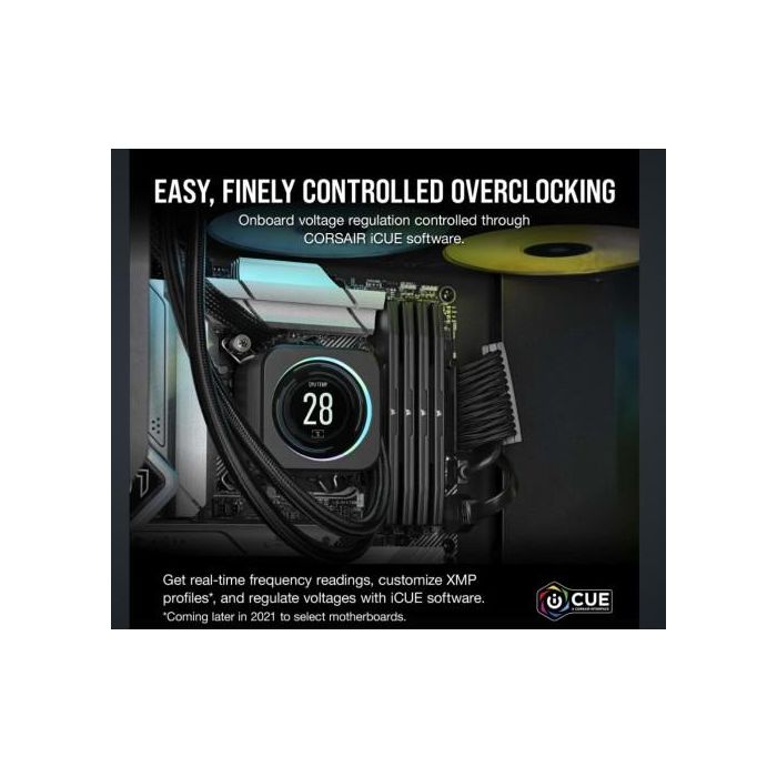 Corsair CMK32GX5M2B5600C40 Memoria RAM Vengeance DDR5 32GB (2x16GB) 5600MHz CL40 Compatible Intel XMP iCUE - Negro 2