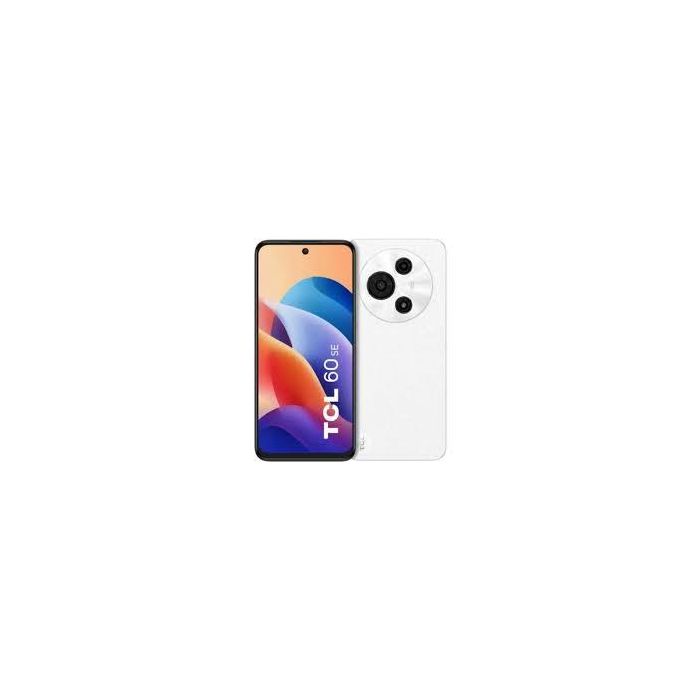 TCL Smartphone 60 SE T517H-2CLCA112 512GB 8GB RAM Pantalla 6.7" 90Hz Cámara 50MP Batería 5200mAh Blanco Puro