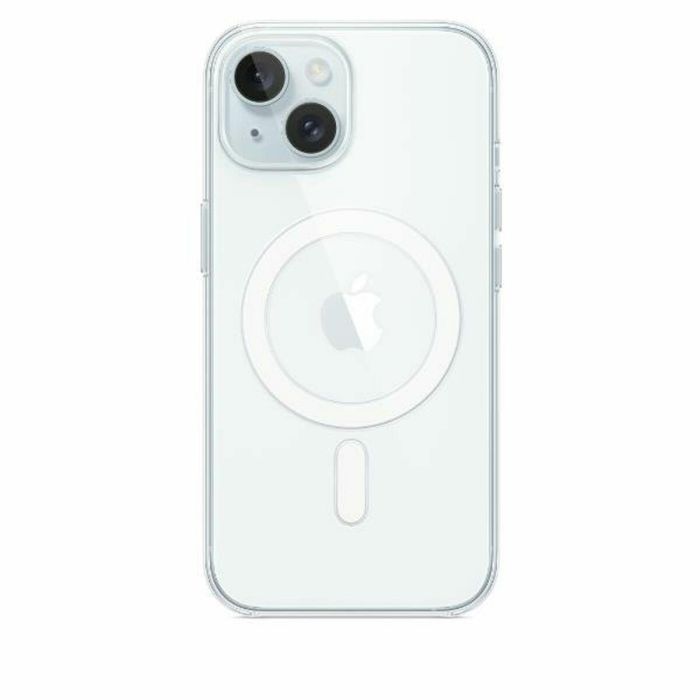 Apple APP0195949691447 Funda transparente con MagSafe para iPhone 15