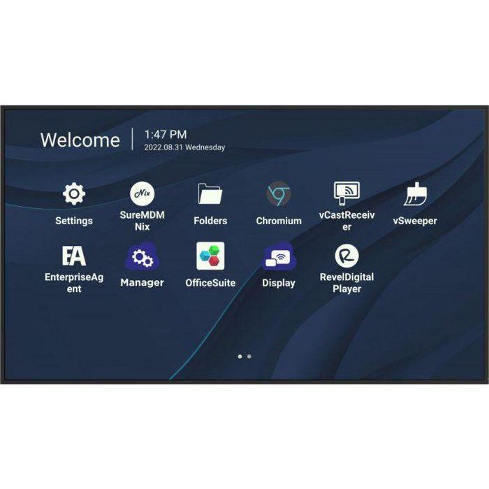 ViewSonic CDE8630 - 86" 4K (UHD) LED Signage & Presentation Display, Landscape or Portrait, 24/7 ViewSonic CDE8630 - 86" 4K (UHD) LED Signage & Presentation Display, Landscape or Portrait, 24/7