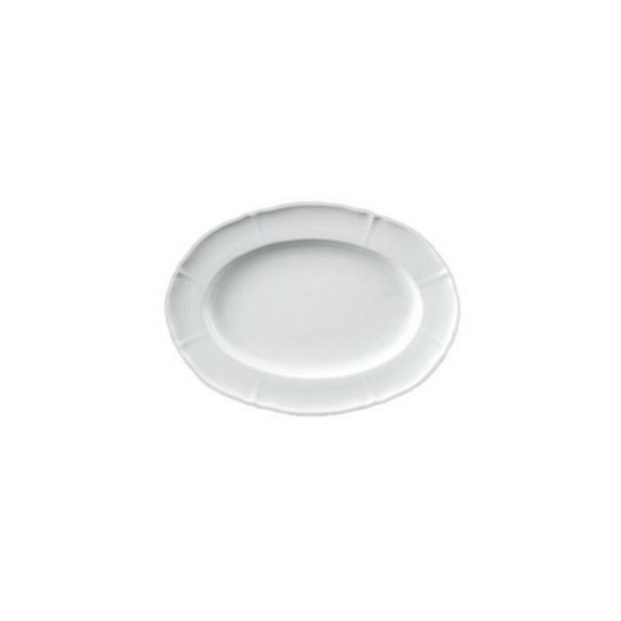 LANGENTHAL BARROCO Fuente Oval de Vajilla 29x22 cm, Colección Grabada, Apta para Alimentos (Set de 6)