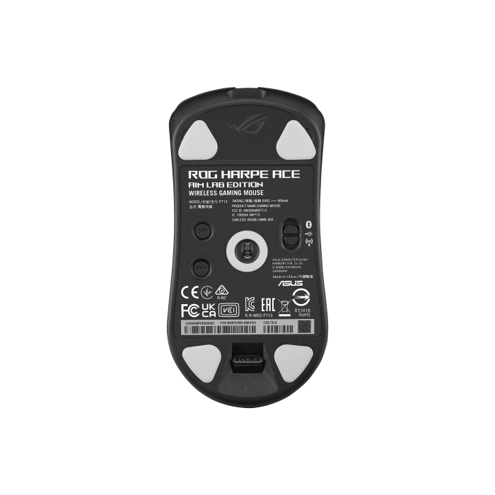 ASUS ROG Harpe Ace Aim Lab Edition Ratón Gaming Inalámbrico Óptico 36000 DPI Negro Ambidextro 1