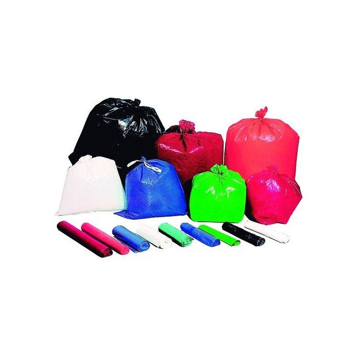 Bolsa De Basura 57X55 Cm Verde Rollo De 25 (Galga 65)