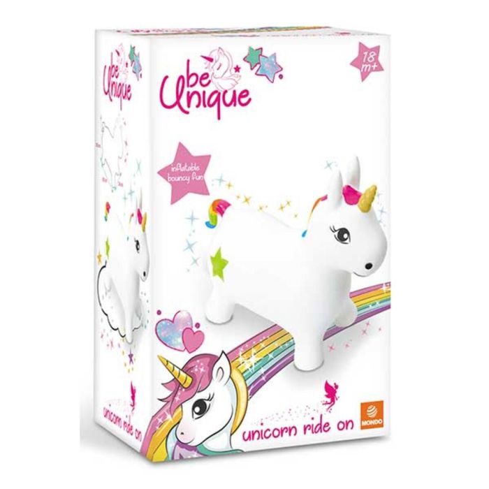 Mondo Unicornio saltarín a caballo para montar PVC hasta 30 kg 3
