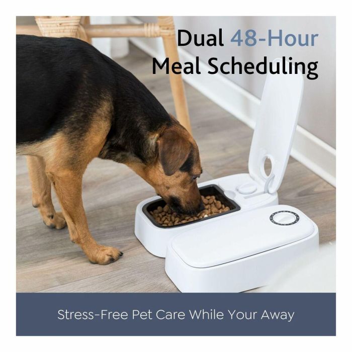 Comedero automático Trixie Blanco Negro Acrílico Plástico 28 Comedero automático Trixie Blanco Negro Acrílico Plástico 28