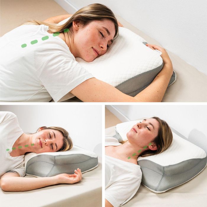 Almohada Cervical Ergonómica 3 en 1 Pilocal InnovaGoods 6 Almohada Cervical Ergonómica 3 en 1 Pilocal InnovaGoods 6