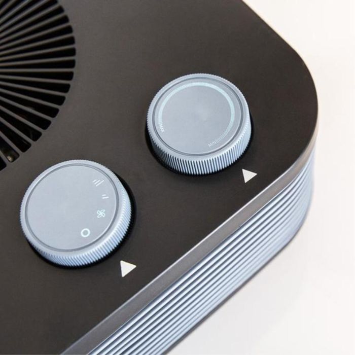 Cecotec 08255 calefactor eléctrico Interior Negro, Gris 2000 W Ventilador eléctrico 2 Cecotec 08255 calefactor eléctrico Interior Negro, Gris 2000 W Ventilador eléctrico 2