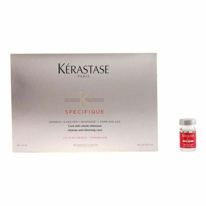 Kerastase Spécifique Cure Aminexil Tratamiento Intensivo Anticaída Cabello con Caída 42 Ampollas x 6ml Nueva Fórmula 1 Kerastase Spécifique Cure Aminexil Tratamiento Intensivo Anticaída Cabello con Caída 42 Ampollas x 6ml Nueva Fórmula 1