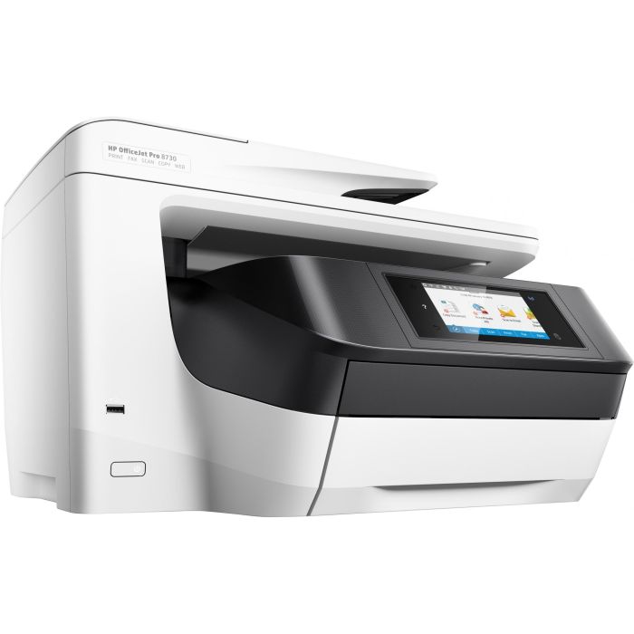 HP OfficeJet Pro 8730 Impresora Multifunción 4 en 1 A4 Color, WiFi, LAN, Dúplex, ADF, Instant Ink 1 HP OfficeJet Pro 8730 Impresora Multifunción 4 en 1 A4 Color, WiFi, LAN, Dúplex, ADF, Instant Ink 1