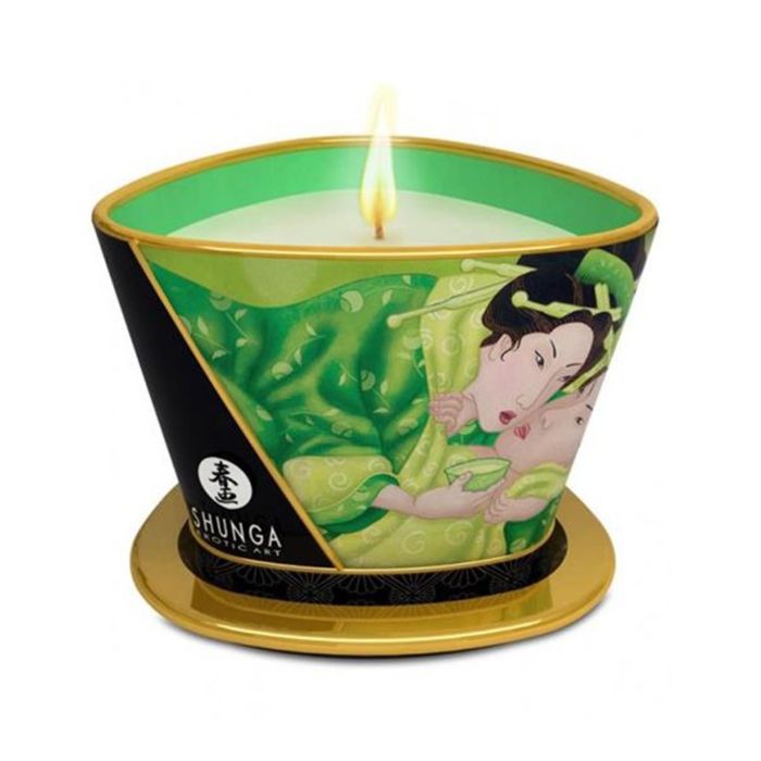 Vela de Masaje Té Verde Shunga (170 ml) Vela de Masaje Té Verde Shunga (170 ml)
