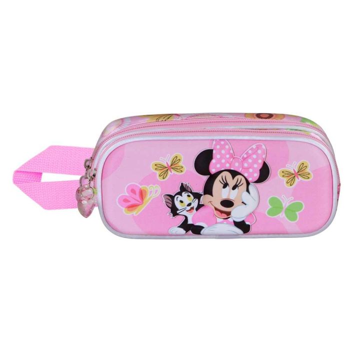 Disney Minnie Mouse Estuche Portatodo 3D Doble Kitten Rosa con Relieve y Doble Compartimento 1 Disney Minnie Mouse Estuche Portatodo 3D Doble Kitten Rosa con Relieve y Doble Compartimento 1