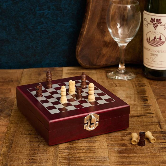 Juego De 4 Piezas Vino Y Ajedrez Cook Concept 6 Juego De 4 Piezas Vino Y Ajedrez Cook Concept 6
