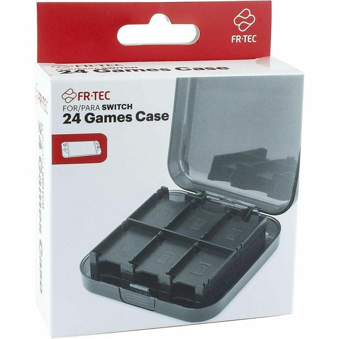 Caja de Almacenamiento para Juegos Nintendo Switch FR-TEC 24 Games Case/ Capacidad para 24 Juegos y 2 Micro SD