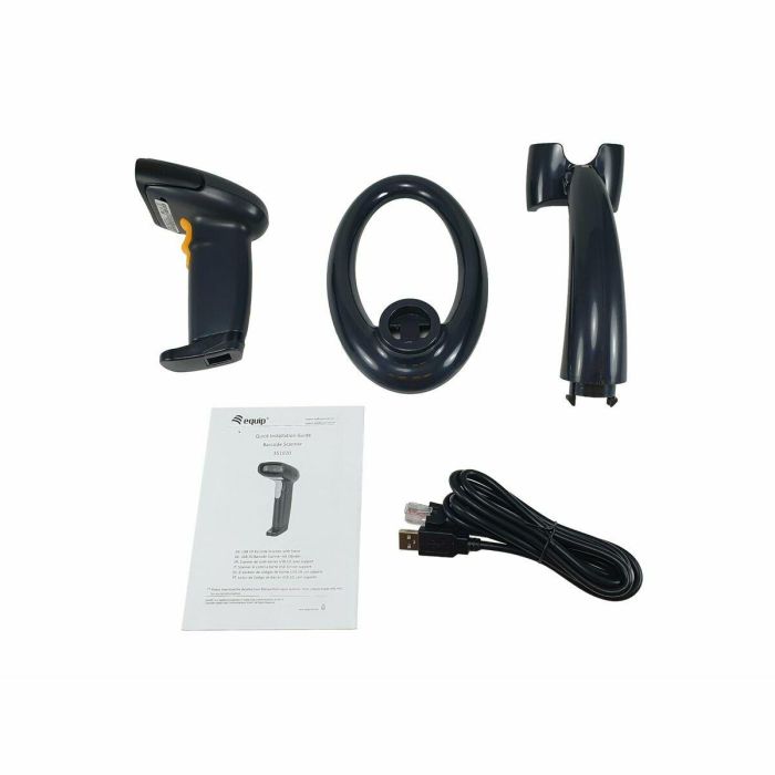 Equip Scanner Codigo de Barras USB 1D con Soporte Incluido 1