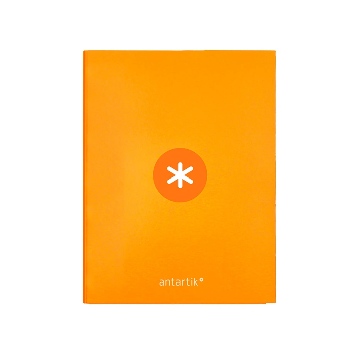 Antartik Carpeta A4 Forrada 4 Anillas 25 mm Redondas Color Mostaza 1