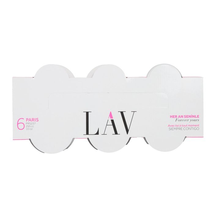 Set de 6 Vasos Paris 295 cc - Lav (8 Cajas) 3 Set de 6 Vasos Paris 295 cc - Lav (8 Cajas) 3