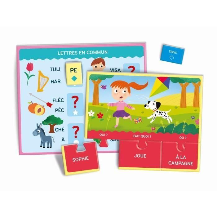 Clementoni - Box set de juegos de lectura - Juegos de asociación y reconocimiento - A partir de 4 años 1 Clementoni - Box set de juegos de lectura - Juegos de asociación y reconocimiento - A partir de 4 años 1