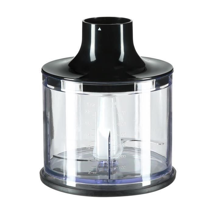 Continental Edison CEHB01 Licuadora de inmersión manual 400W, eje metal, función Turbo, vaso 550ml, batidor - Negro 4 Continental Edison CEHB01 Licuadora de inmersión manual 400W, eje metal, función Turbo, vaso 550ml, batidor - Negro 4
