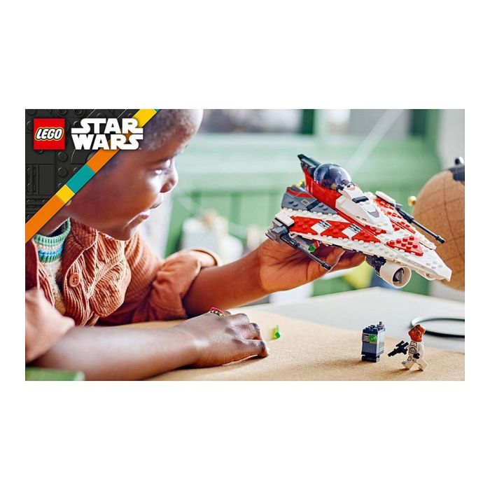 LEGO Star Wars 75388 Caza Estelar Jedi Bob con 2 Minifiguras y Droide Servo