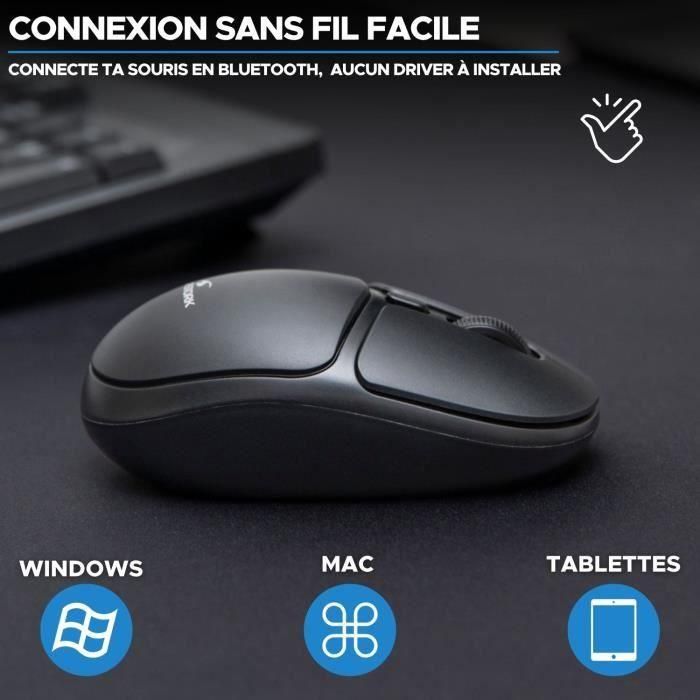 Ratón Inalámbrico - BLUESTORK - Office 25 - PC/MAC - Negro - Conexión 2,4 GHz - Batería de Larga Duración 1 Ratón Inalámbrico - BLUESTORK - Office 25 - PC/MAC - Negro - Conexión 2,4 GHz - Batería de Larga Duración 1
