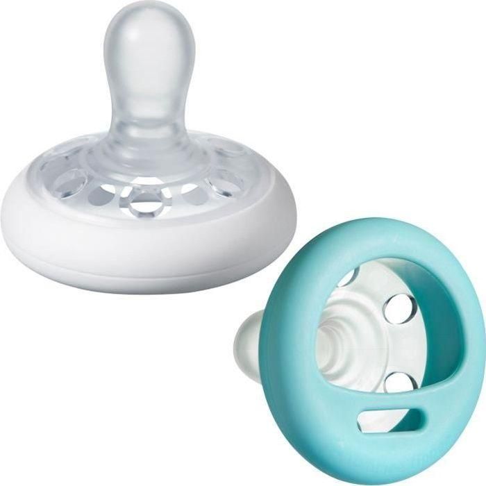 Chupete TOMMEE TIPPEE CTN - Forma natural x2 0-6 meses Chupete TOMMEE TIPPEE CTN - Forma natural x2 0-6 meses