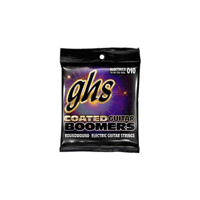 GHS Juego Cuerdas Guitarra Eléctrica Coated Boomers Light 10-46