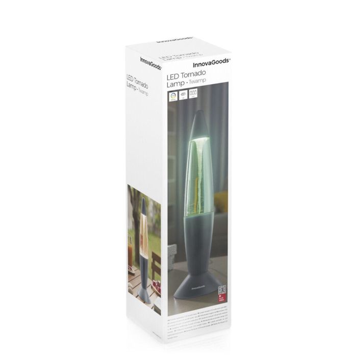 Lámpara de Lava LED Tornado Twamp InnovaGoods 1 Lámpara de Lava LED Tornado Twamp InnovaGoods 1