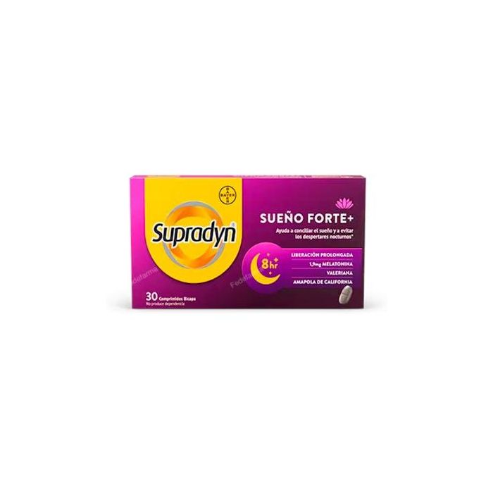 Supradyn Sueã?O Forte+ 30 Comprimidos