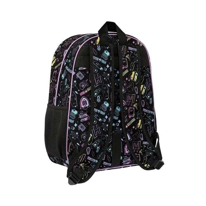 Mochila Escolar Monster High Negro 33 x 42 x 14 cm 3