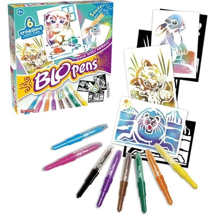 Lansay LAN3181860241233 Blopens - Taller de crías de animales - Para niños a partir de 5 años