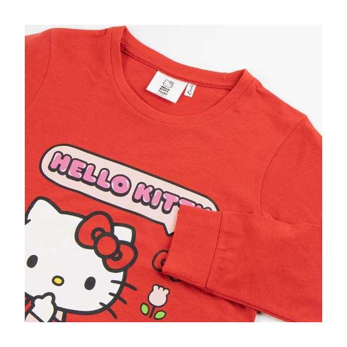 Pijama largo single jersey hello kitty 6 años 2 Pijama largo single jersey hello kitty 6 años 2