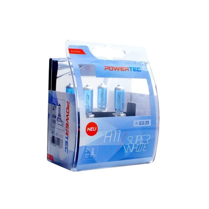 Bombilla para Automóvil M-Tech PTZSW11-DUO 12 V Parte trasera Halógena 55 W 1