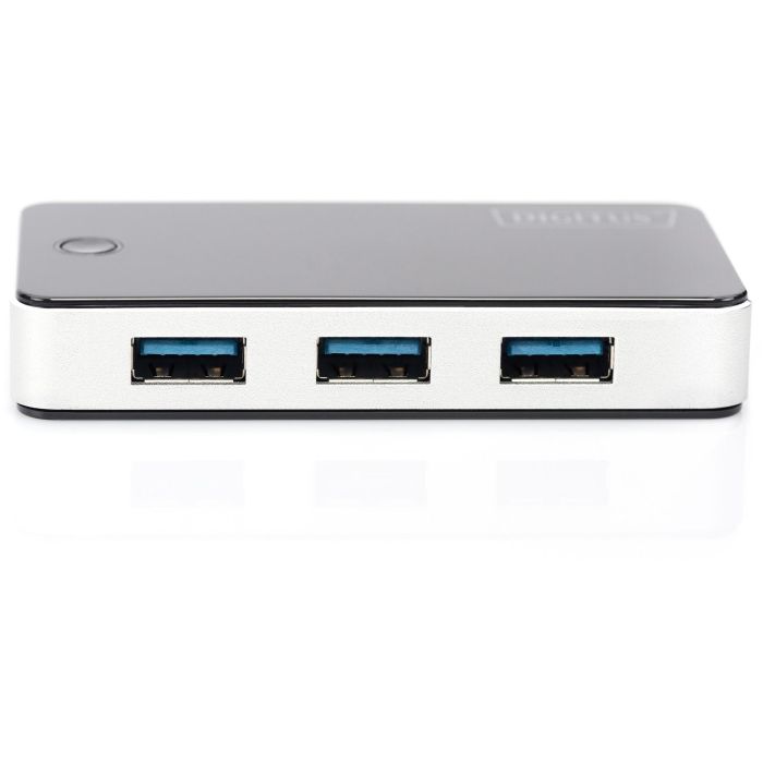 DIGITUS USB-Hub 4-Port 3.0->4xA3.0 m.Netzteil schwarz 3 DIGITUS USB-Hub 4-Port 3.0->4xA3.0 m.Netzteil schwarz 3